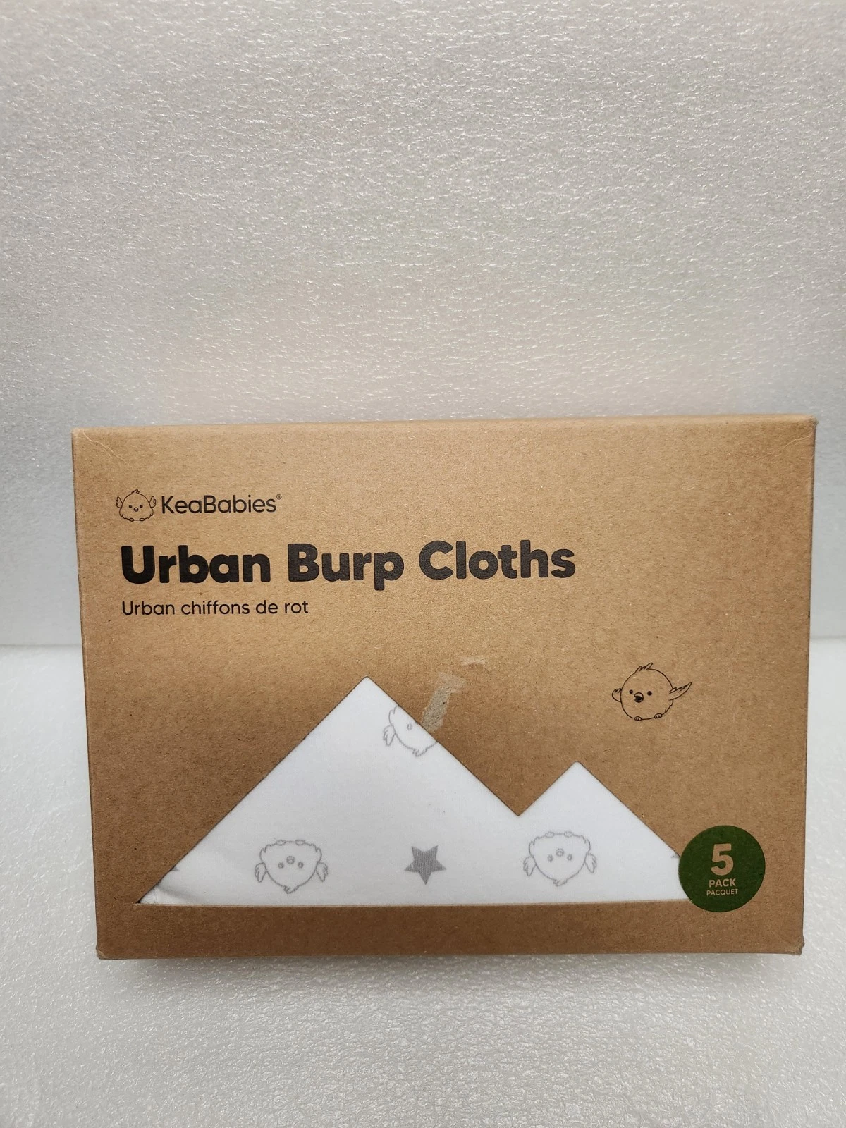 Kea babies Burp Cloths Baby Boy & Girl - 5-Pack - Constellation