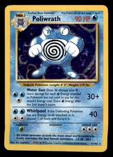 Poliwrath 13/102 Holo Rare Base Set Unlimited Pokemon Lightly Played on eBay
