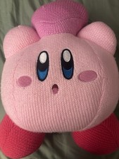 Club Mocchi Mocchi Kirby Nuiguru Knit Friend Heart Mega 15" Plush