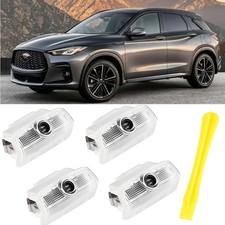 No Fade Car Door Lights Logo Compatible with Infiniti, LED Welcome Lights Access