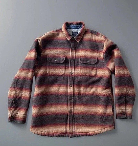 Pendleton Striped Sherpa Lined Striped Western Ja… - image 4
