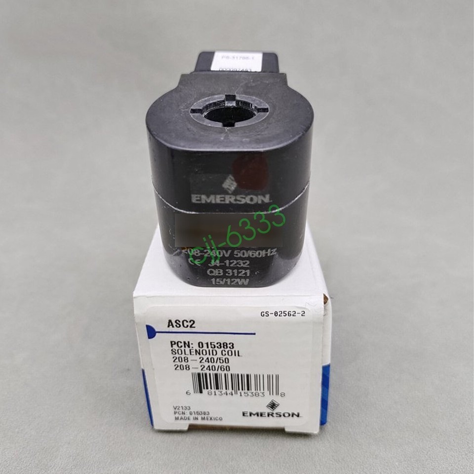 1PCS New For EMERSON Solenoid Valve Coil X-28894-70001 ASC2 240V FAST ...