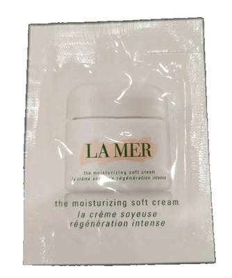 La Mer The Moisturizing Fresh Cream Travel Packet Sample .05oz / 1.5 ml New