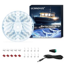 UCINNOVATE LED Boat Light, 16.4FT Marine Waterproof LED Strips, Boat Interior...