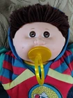 Vintage Cabbage Patch Kids Designer Line Boy Doll Yarn Flat Top Hair #4 Face