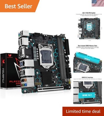 LGA 1150 H97 Strong Mini ITX Motherboard for 4th Gen Intel i7/i5/i3, SATA 6Gb/s