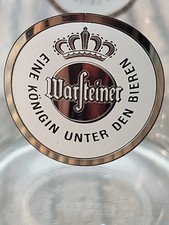 Warsteiner German Glass Beer Mug Stein 0.5L B...