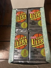 1992-93 Fleer Ultra Series 2 Basketball Sealed Pack  Fresh Box SHAQ RC Jordan