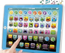 Learning Tablet for Toddlers 1-3 Trilingual Learning Toys with Music  Sound,...