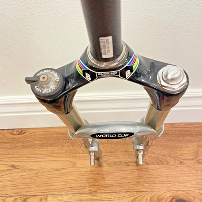 Rock Shox SID Carbon World Cup Dual Air 26'' Blackbox 1 1/8 Threadless Fork