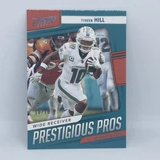 2024 Panini Prestige - Prestigious Pros Tyreek Hill #PP-THL 10/10 Jersey Match!