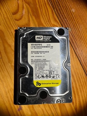 1 TB Western Digital RE3 WD1002FBYS | 7200 RPM | 32 MB | 3,5'' HDD SATAII