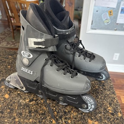Roces Italian Inline Skates Size US 8 Mens Womens 9 1/2 Fco Rome Light Frame