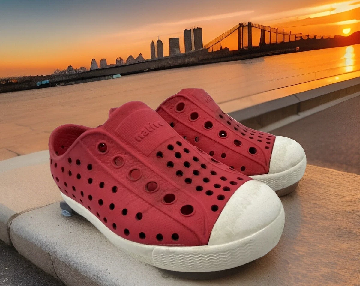 Native Shoes Red Unisex Kids