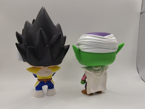 FUNKO Pop Vinyl Dragon Ball Z VEGETA #10 & PICCOLO #11 - USED NO BOXES FREE POST - Picture 3 of 8