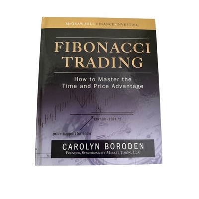McGraw-Hill Fibonacci Trading Carolyn Boroden Hardcover  Investing