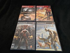 PS2 God of War 1 &2 +Jak 3 + Smuggler's Run Lot Tested CIB Greatest Hits TESTED 