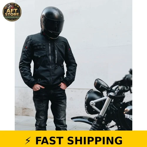 RIDEIRON Motorcycle Jacket XL CE Certified Windproof Protective Gear image 9
