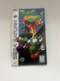Bug Too! Action Adventure Game for Sega Saturn 1996 Edition, Complete