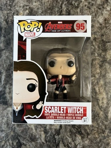 Funko POP! Scarlet Witch 95 Marvel Avengers Age Of Ultron GOOD CONDITION