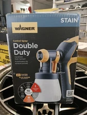 Wagner Control Spray Double Duty Stain Sprayer with Adjustable Spray Patter Used
