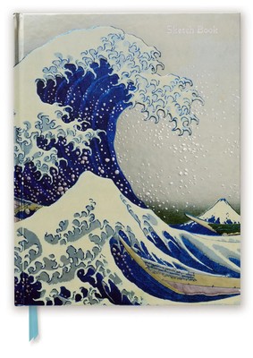 Hokusai: The Great Wave (Blank Sketch Book) | Flame Tree Publishing | Englisch