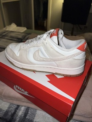 Nike Dunk Low Women s Sail/pale Ivory-picante Red Viole/rouge picant/Ivoire Pale