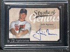 Morneau, Justin - 2007 Upper Deck Masterpieces - Autograph