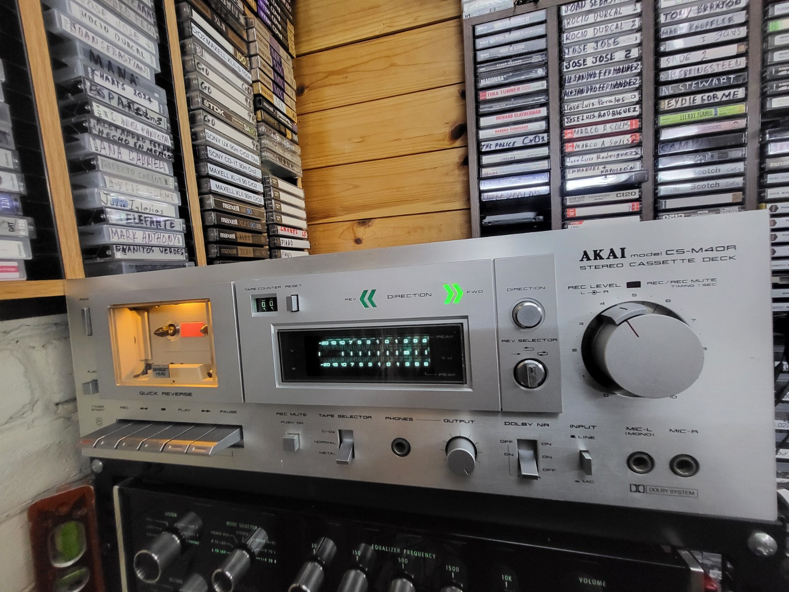 Akai CS-M40R vintage audio equipment - eBay listing photo 2