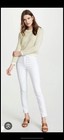 Veronica Beard White Crop Denim Jeans Size 31 — photo 1