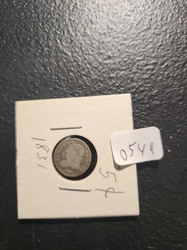 1831 Capped Bust Half Dime — photo from the most recent tracked eBay sale