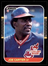 1987 Donruss #156 Joe Carter Indians