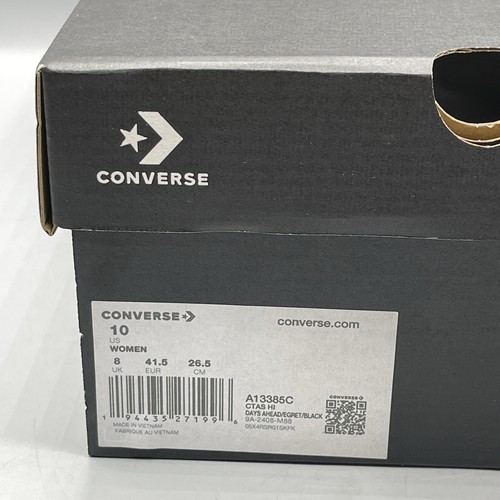 Converse CTAS Women's 10 Sneakers Leather Red Crinkled Glossy A13385C - Picture 6 of 12