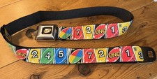 UNO card game Adjustable Mens Seatbelt Buckle...