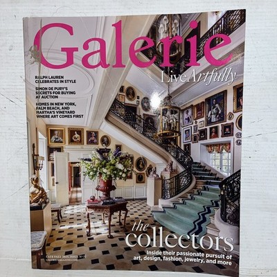GALERIE Live Artfully MAGAZINE Late FALL 2023 ISSUE 32 ARCHITECTURE ART DESIGN