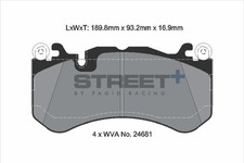 Bremsbeläge MERCEDES-BENZ SL (R230) 65 AMG (230.479) Bj. 03/04–01/12 kW 450 PS 6