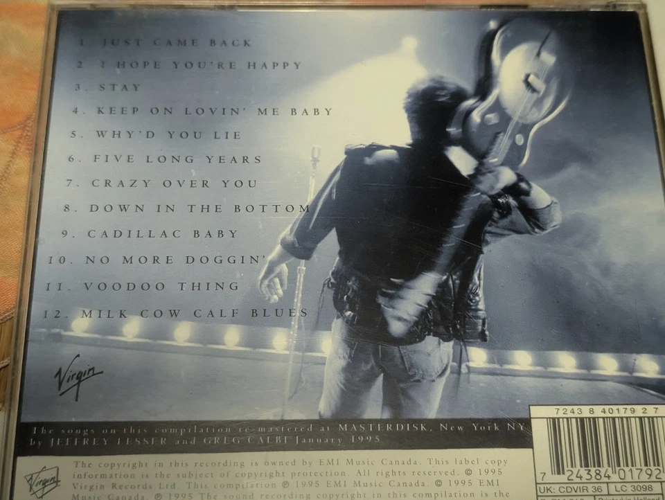 COLIN JAMES: Then Again 1995 A collection of Colin´s Best Blues Just came back - Bild 4 von 4