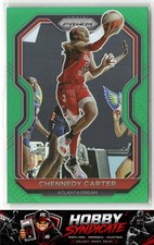 2021 Panini Prizm WNBA #49 Chennedy Carter Prizms Green