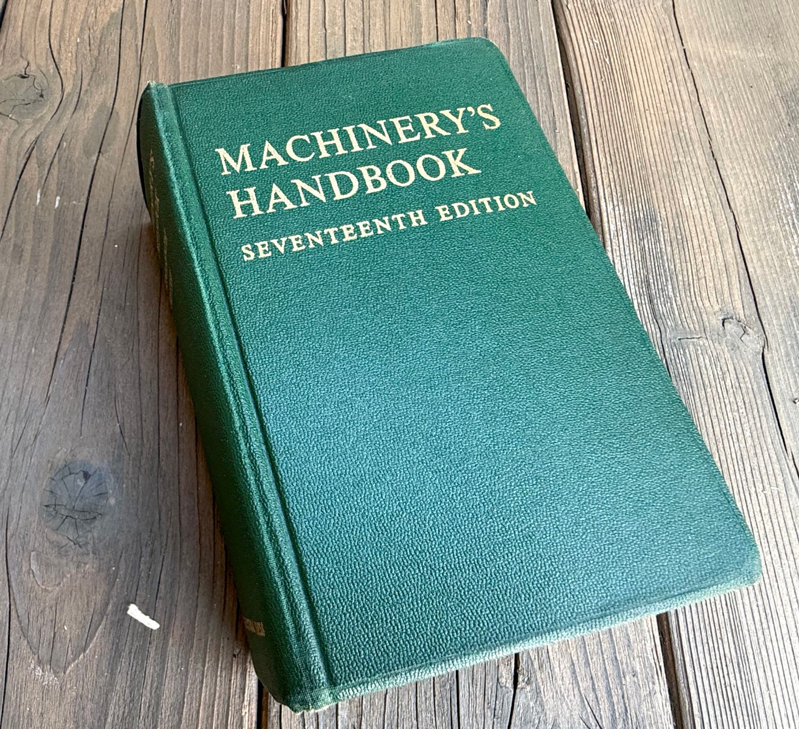 MACHINERY'S HANDBOOK 17th Edition Erik Oberg & F.D. Jones Industrial Press, 1964