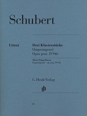 Schubert, Franz - 3 Klavierstücke (Impromptus) op. post. D 946 Franz Schube ...