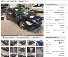 Engine 2.5l Vin A 4th Digit Qr25de Fits 15 Altima 4541537