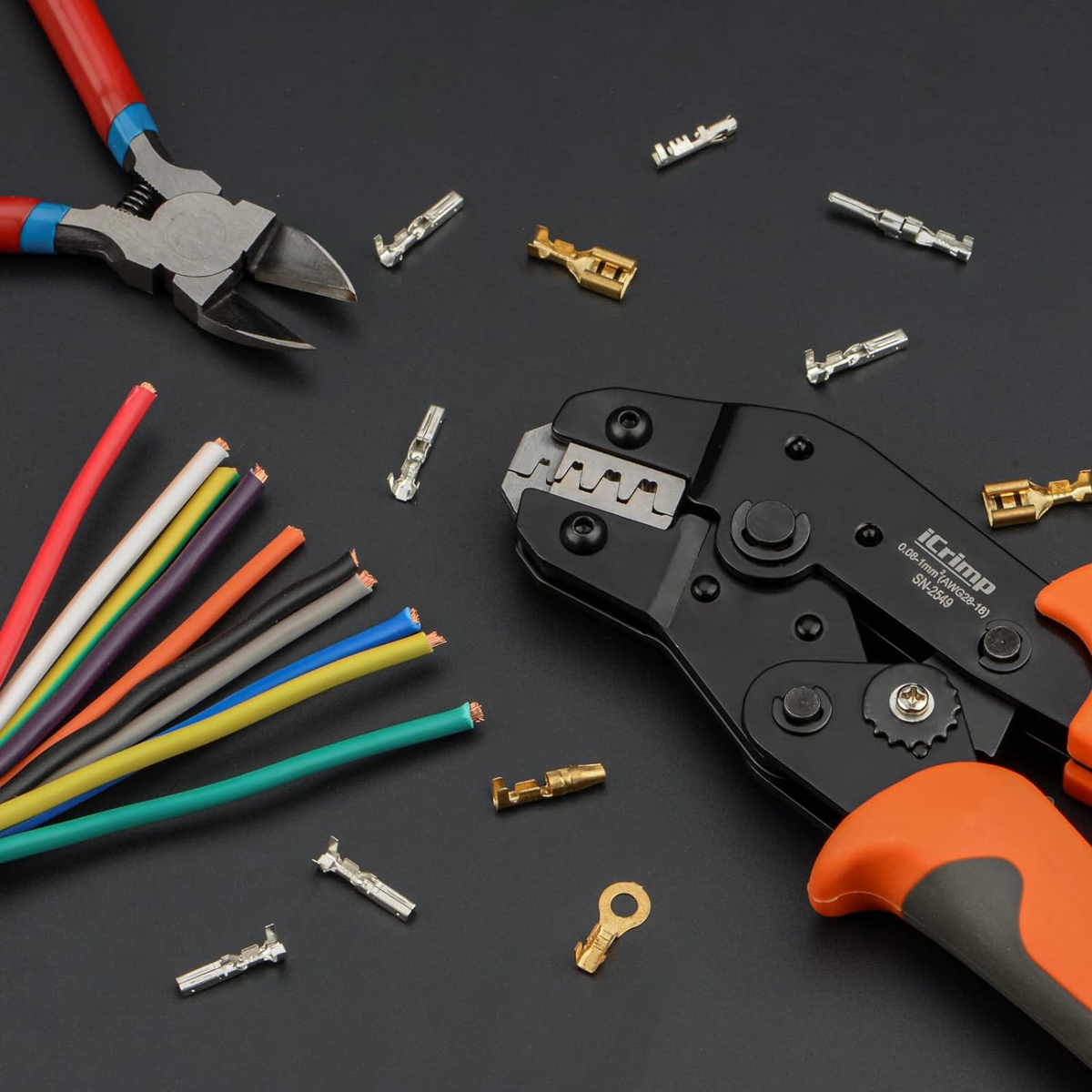 Icrimp SN-2549 Ratcheting Wire Crimping Tools for JST ZH 1.5Mm, PH