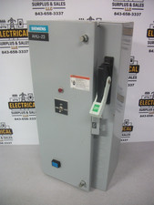 SIEMENS STARTER COMBO SIZE 0 3RT1017-1AK61-0UA0 120VCOIL 30AMP FUSIBLE NOB