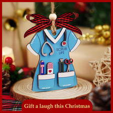 Nurse Ornaments for Christmas Tree 2025 - Nurse Gifts for Women - Gifts for N...