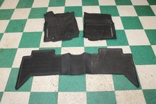 16-23 Tacoma Black Rubber Front Rear Lh Rh Floor Mats Liner Set 4x Oem