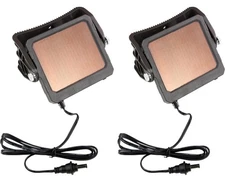 (2) Moultrie 12V Scouting Camera Solar Power Panels Lithium Battery MCA-13302