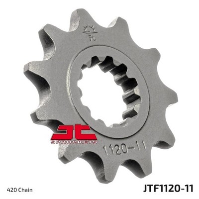 Ritzel 11 Zähne für Malaguti Drakon 50 NKD 2007-2008 von JT-sprockets - Neu