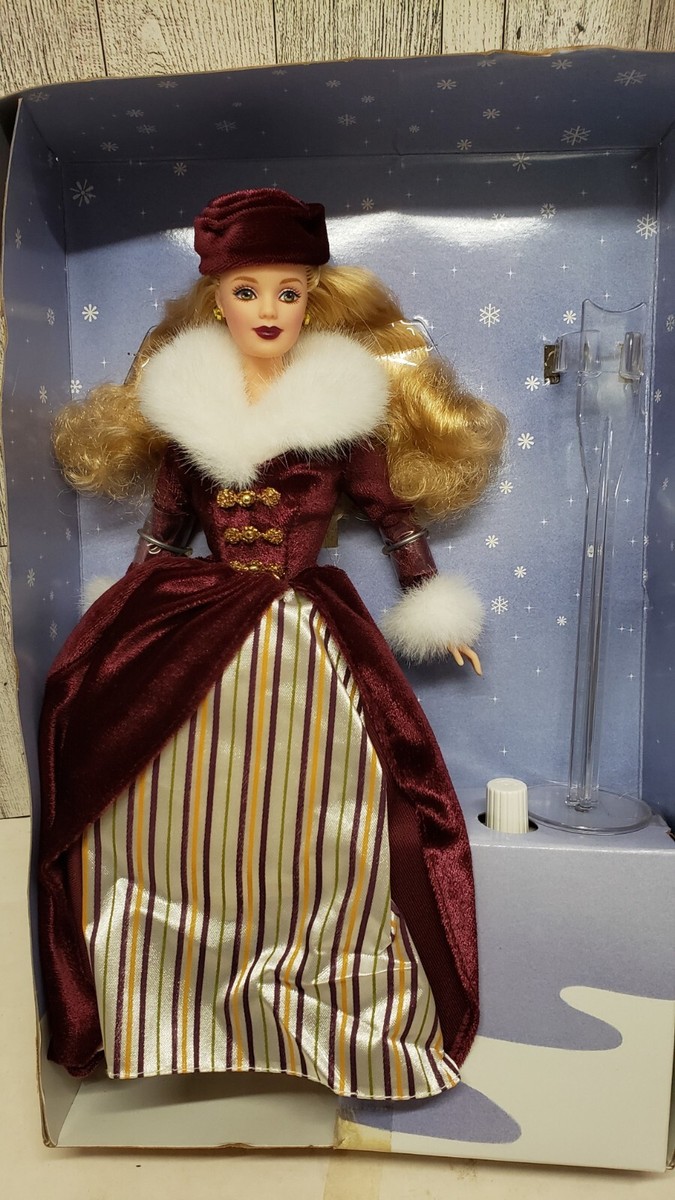 2000 Vintage BARBIE Victorian Ice Skater with Music Box | eBay