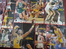 Vintage Poster NBA Story The Forty Superstars Basketball Players Folded 80x55 cm