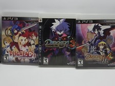 Disgaea D2 + 3 & 4 : A Brighter Darkness (Sony PlayStation 3, 2013) All Complete